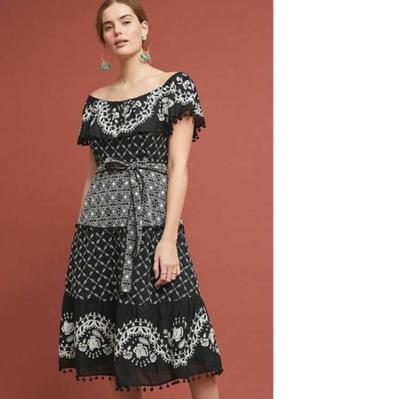 Anthropologie Dresses & Skirts - Anthropologie Marisol Off-The-Shoulder Dress
